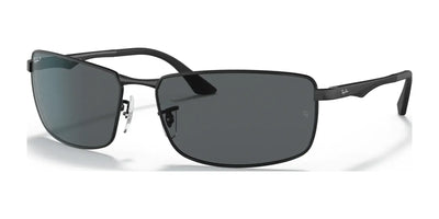 Ray-Ban RB3498 Sunglasses Black / Grey (Polarized)