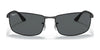 Ray-Ban RB3498 Sunglasses / Black №006/81 / Grey (Polarized) (3P 10%) / Size 61