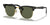 Ray-Ban CLUBMASTER ALUMINUM RB3507 Sunglasses | Size 51 / Black On Gold №136/N5