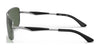 Ray-Ban RB3515 Sunglasses | Size 61 / Gunmetal №004/71 / Green (3N 12.9%)