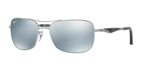 Ray-Ban RB3515 Sunglasses Gunmetal / Silver (Polarized)