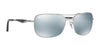 Ray-Ban RB3515 Sunglasses | Size 61 / Gunmetal №004/71 / Green (3N 12.9%)