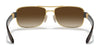Ray-Ban RB3522 Sunglasses / Gunmetal №004/9A / G-15 Green (Polarized) (3P 16%) / Size 61