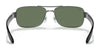 Ray-Ban RB3522 Sunglasses / Gunmetal №004/9A / G-15 Green (Polarized) (3P 16%) / Size 61
