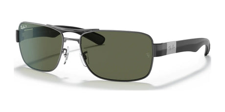 Ray-Ban RB3522 Sunglasses Gunmetal / G-15 Green (Polarized)