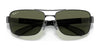 Ray-Ban RB3522 Sunglasses / Gunmetal №004/9A / G-15 Green (Polarized) (3P 16%) / Size 61