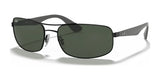 Ray-Ban RB3527 Sunglasses Black / Green