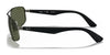 Ray-Ban RB3527 Sunglasses | Size 61 / Black №006/71 / Green (3N 12.9%)