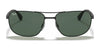 Ray-Ban RB3528 Sunglasses | Size 61 / Black №006/71 / Green (3N 12.9%)