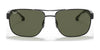 Ray-Ban RB3530 Sunglasses | Size 58 / Black №002/9A / G-15 Green (Polarized) (3P 14.7%)