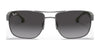 Ray-Ban RB3530 Sunglasses | Size 58 / Black №002/9A / G-15 Green (Polarized) (3P 14.7%)