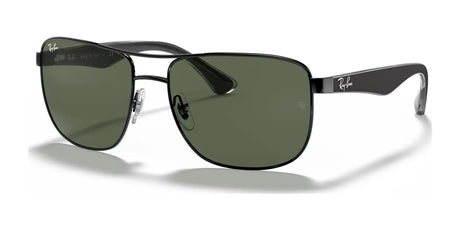 Ray-Ban RB3533 Sunglasses Black / Green