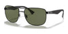 Ray-Ban RB3533 Sunglasses | Size 57 / Black №002/9A / G-15 Green (Polarized) (3P 16%)