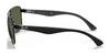 Ray-Ban RB3533 Sunglasses | Size 57 / Black №002/71 / Green (3N 12.9%)