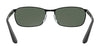 Ray-Ban RB3534 Sunglasses | Size 59 / Black №002 / Green (3N 12.9%)