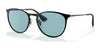 Ray-Ban ERIKA METAL RB3539 Sunglasses | Size 54 / Black №002/Q2 / Evolve Blue To Violet (Photochromic) (3F 16%)