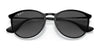 Ray-Ban ERIKA METAL RB3539 Sunglasses | Size 54 / Black №002/8G / Grey Gradient (3N 15.2%)