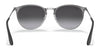 Ray-Ban ERIKA METAL RB3539 Sunglasses | Size 54 / Black №002/8G / Grey Gradient (3N 15.2%)