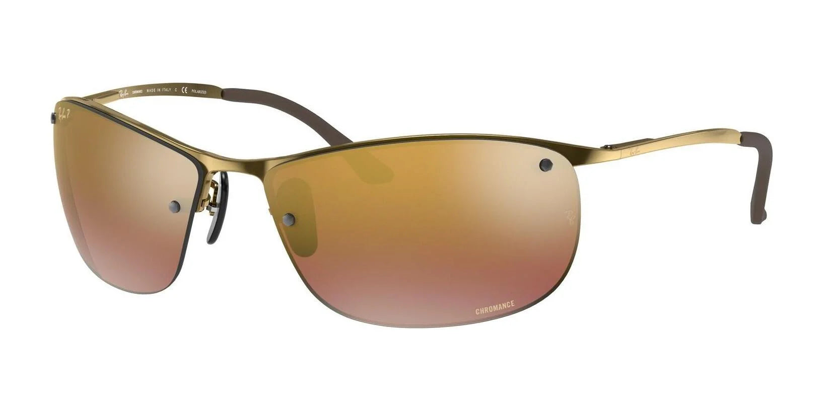 Ray-Ban RB3542 Sunglasses Bronze / Purple Gold (Polarized)