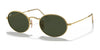 Ray-Ban OVAL RB3547 Sunglasses / Arista Gold №001/31 / G-15 Green (3N 13.2%) / Size 51