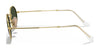 Ray-Ban OVAL RB3547 Sunglasses / Arista Gold №001/56 / Blue (2N 31%) / Size 51