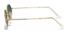 Ray-Ban OVAL RB3547 Sunglasses / Arista Gold №001/56 / Blue (2N 31%) / Size 51