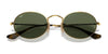Ray-Ban OVAL RB3547N Sunglasses / Arista Gold №001/R5 / Blue (3N 10.7%) / Size 51