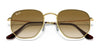 Ray-Ban HEXAGONAL RB3548 Sunglasses / Gold №919631 / G-15 Green (3N 13.2%) / Size 51