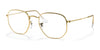 Ray-Ban HEXAGONAL RB3548 Eyeglasses / Gold №9196BF / Size 51