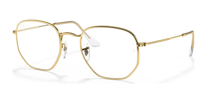 Ray-Ban HEXAGONAL RB3548 Eyeglasses / Gold №9196BF / Size 54
