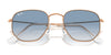 Ray-Ban HEXAGONAL RB3548 Sunglasses / Gold №919631 / G-15 Green (3N 13.2%) / Size 51