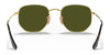 Ray-Ban HEXAGONAL RB3548N Sunglasses / Copper №9069A5 / Brown Gradient (3N 12.8%) / Size 51
