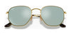 Ray-Ban HEXAGONAL RB3548N Sunglasses / Copper №9069A5 / Brown Gradient (3N 12.8%) / Size 51