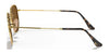 Ray-Ban HEXAGONAL RB3548N Sunglasses / Copper №9069A5 / Brown Gradient (3N 12.8%) / Size 51