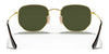 Ray-Ban HEXAGONAL RB3548N Sunglasses / Copper №9069A5 / Brown Gradient (3N 12.8%) / Size 51