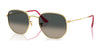 Ray-Ban HEXAGONAL RB3548N Sunglasses / Arista Gold №001/71 / Grey Gradient (3N 14.02%) / Size 51