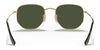 Ray-Ban HEXAGONAL RB3548N Sunglasses / Copper №9069A5 / Brown Gradient (3N 12.8%) / Size 51