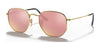 Ray-Ban HEXAGONAL RB3548N Sunglasses / Arista Gold №001/Z2 / Bronze (2N 18.5%) / Size 48