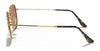Ray-Ban HEXAGONAL RB3548N Sunglasses / Copper №9069A5 / Brown Gradient (3N 12.8%) / Size 51
