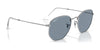 Ray-Ban HEXAGONAL RB3548N Sunglasses / Copper №9069A5 / Brown Gradient (3N 12.8%) / Size 51