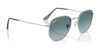 Ray-Ban HEXAGONAL RB3548N Sunglasses / Copper №9069A5 / Brown Gradient (3N 12.8%) / Size 51