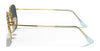 Ray-Ban HEXAGONAL RB3548N Sunglasses / Copper №9069A5 / Brown Gradient (3N 12.8%) / Size 51