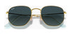 Ray-Ban HEXAGONAL RB3548N Sunglasses / Copper №9069A5 / Brown Gradient (3N 12.8%) / Size 51