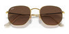 Ray-Ban HEXAGONAL RB3548N Sunglasses / Copper №9069A5 / Brown Gradient (3N 12.8%) / Size 51