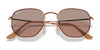 Ray-Ban HEXAGONAL RB3548N Sunglasses / Copper №9069A5 / Brown Gradient (3N 12.8%) / Size 51