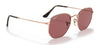 Ray-Ban HEXAGONAL RB3548N Sunglasses / Copper №9069A5 / Brown Gradient (3N 12.8%) / Size 51