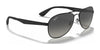 Ray-Ban RB3549 Sunglasses / Black №006/71 / Green (3N 12.9%) / Size 58