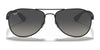 Ray-Ban RB3549 Sunglasses / Black №006/71 / Green (3N 12.9%) / Size 58