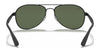 Ray-Ban RB3549 Sunglasses / Black №006/71 / Green (3N 12.9%) / Size 58