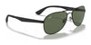 Ray-Ban RB3549 Sunglasses / Black №006/71 / Green (3N 12.9%) / Size 58